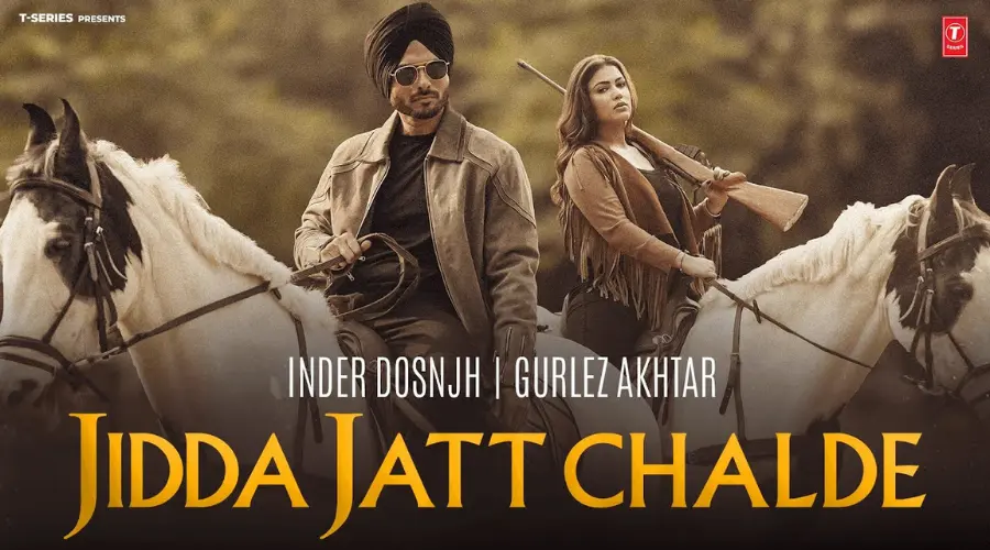 JIDDA JATT CHALDE Lyrics - Inder Dosnjh